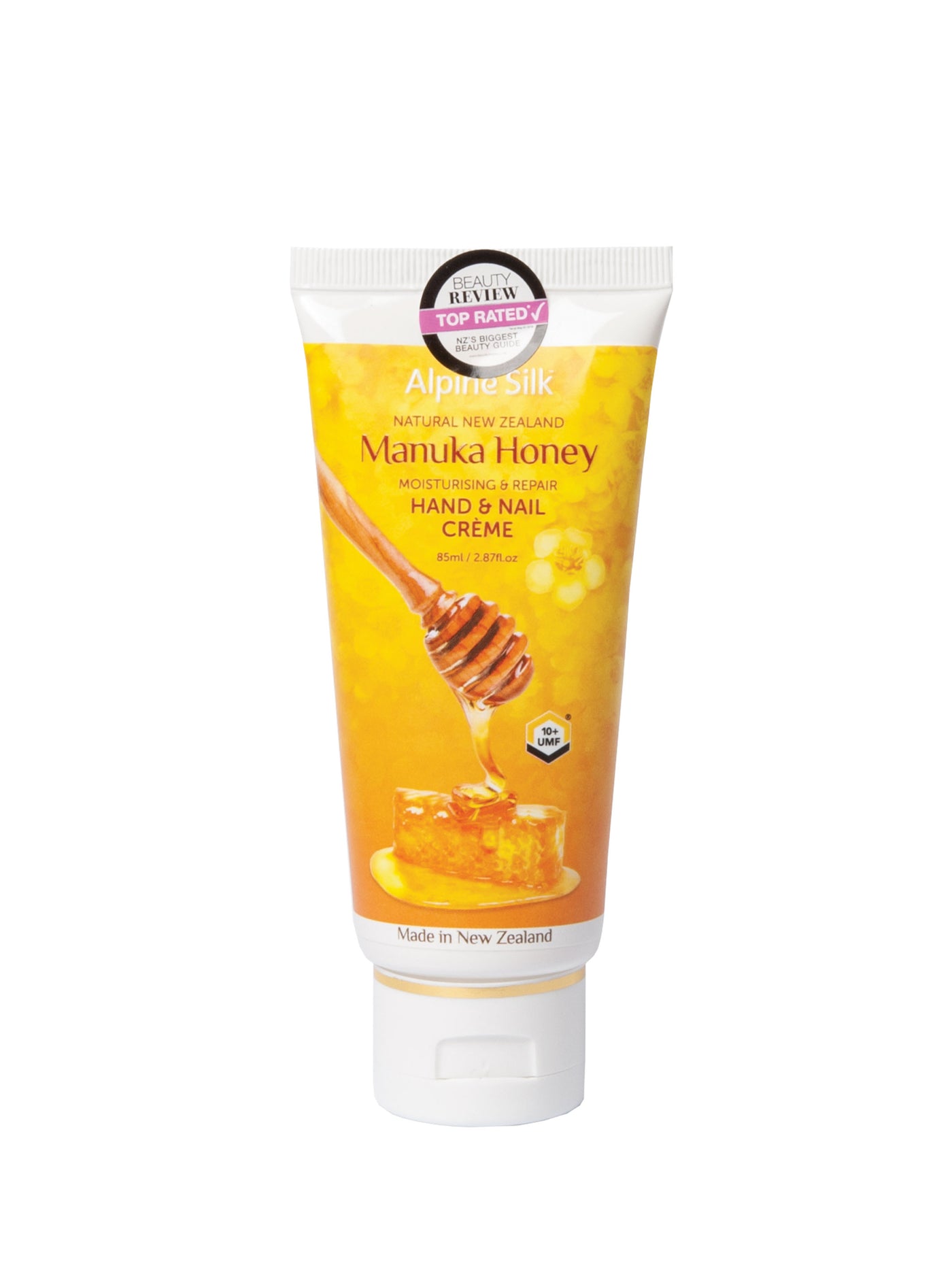 Alpine Silk Manuka Honey Hand & Nail Cream 85ml